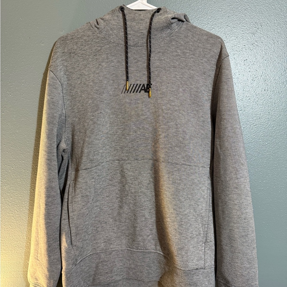 American Eagle Outfitters Black and Gray Hoodie